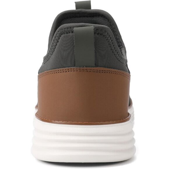 ⚡VILOCY Men's Grey Fashion Dress Oxfords Business Mesh Breathable Sneakers - Picture 7 of 9